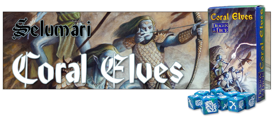 Coral Elves Dragon Dice